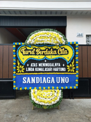Papan Bunga Duka di Cigondewah Rahayu